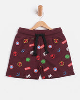 Eminent Newborn Boys Short - Maroon