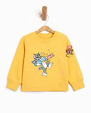 Eminent Newborn Boys Full Sleeves T-Shirt - Peach