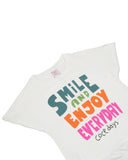 Valuables Girls' Half Sleeves T-Shirt