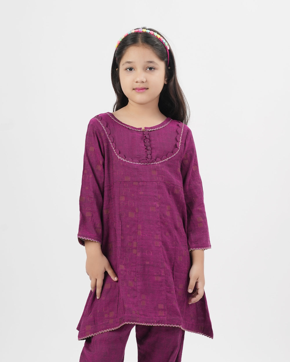 Eminent Girls' Essentials Printed 2Pc Suit