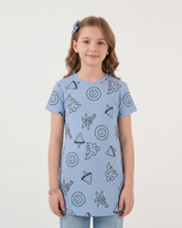 Valuables Girls' Half Sleeves T-Shirt