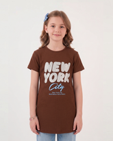 Valuables Girls' Half Sleeves T-Shirt