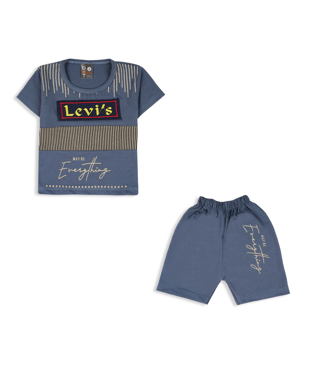 Newborn Boys' Half Sleeves Suit