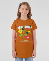 Valuables Girls' Half Sleeves T-Shirt