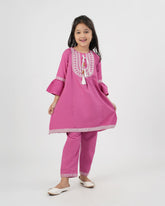 Girl's Embroidered Shalwar Kameez