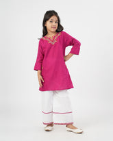 Girl's Embroidered Shalwar Kameez
