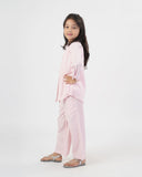 Eminent Girls' Plain Fusion 2pc Suit