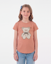 Valuables Girls' Half Sleeves T-Shirt