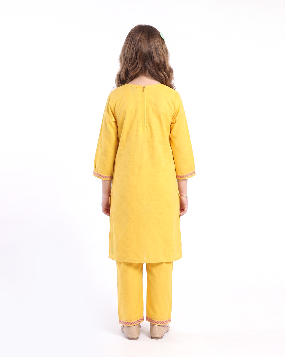 Girl's Embroidered Shalwar Kameez