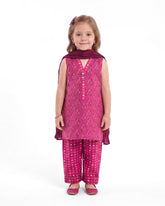 Eminent Girls' Essential Printed 3 Pcs Suit