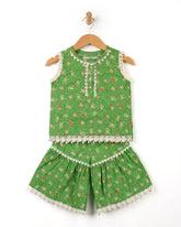 Eminent Newborn Girls' Essentials Printed 2Pc Suit