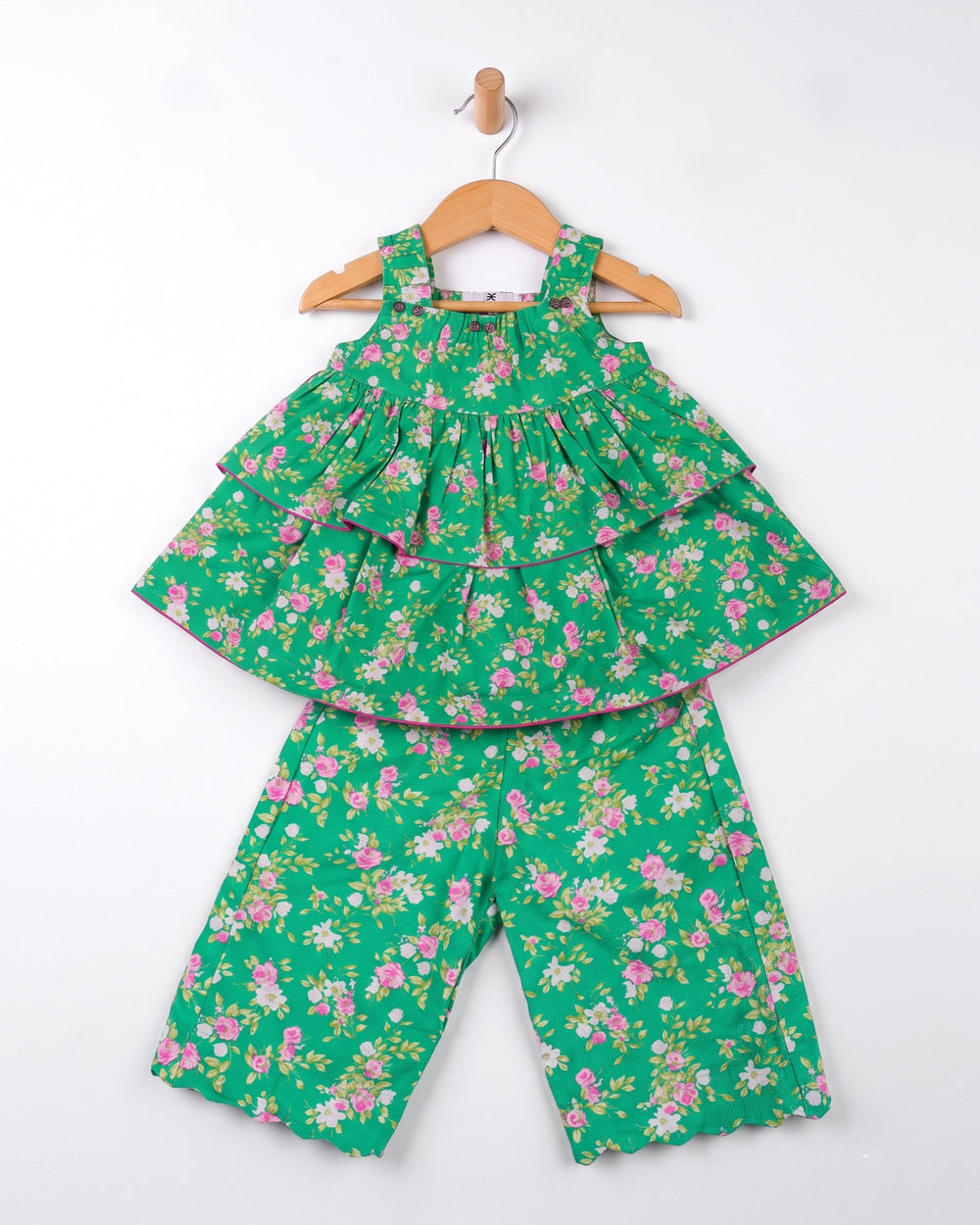 Eminent Newborn Girls' Essential Printed 2Pc Suit