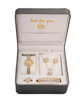 Women's Watch & Jewellery Gift Set