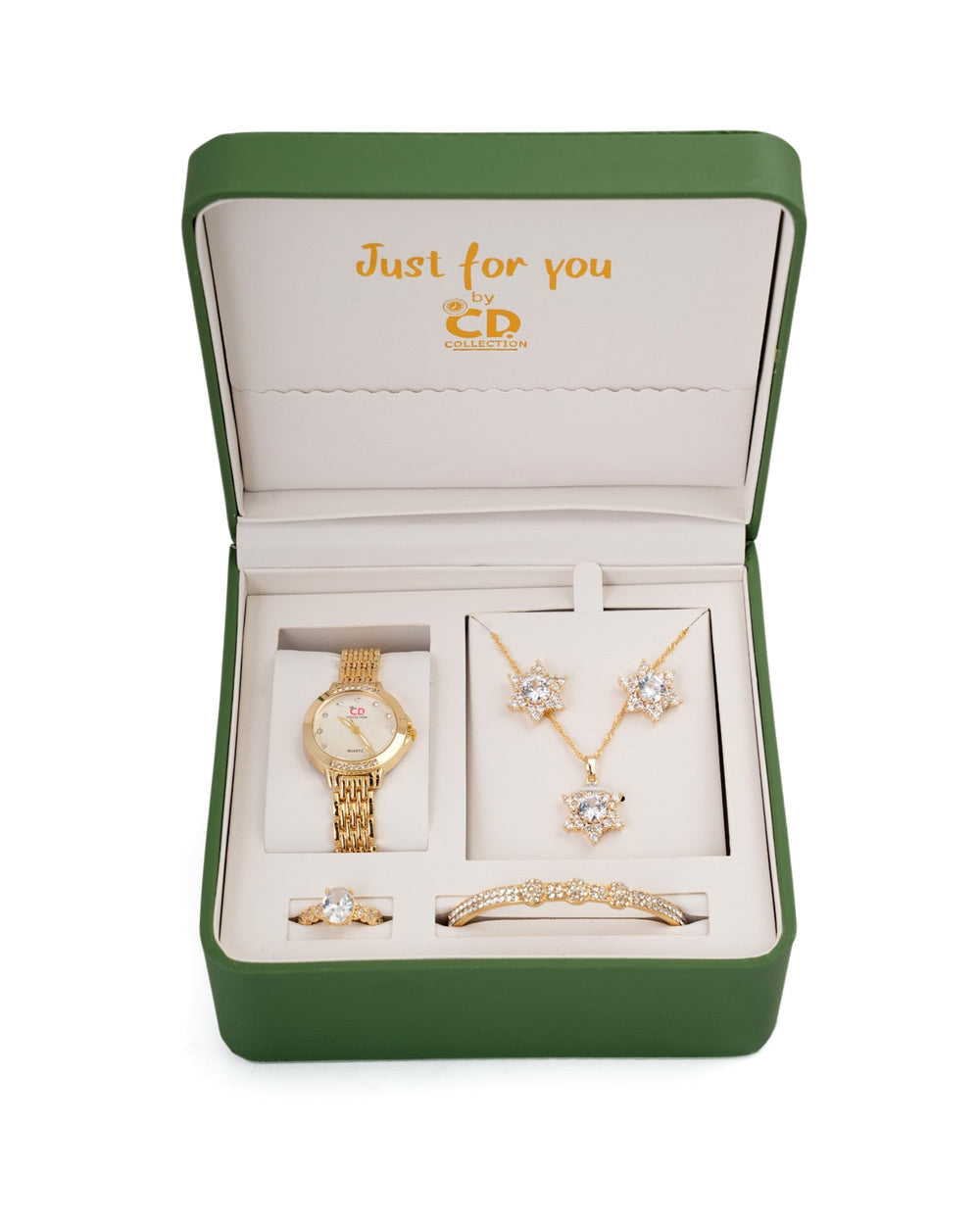 Women's Watch & Jewellery Gift Set