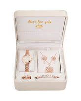 Women's Watch & Jewellery Gift Set