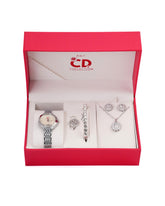 Women's Watch & Jewellery Gift Set