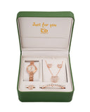 Women's Watch & Jewellery Gift Set