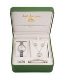 Women's Watch & Jewellery Gift Set