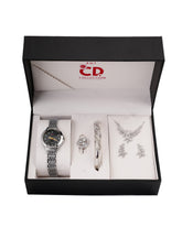 Women's Watch & Jewellery Gift Set