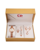 Women's Watch & Jewellery Gift Set