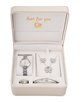 Women's Watch & Jewellery Gift Set