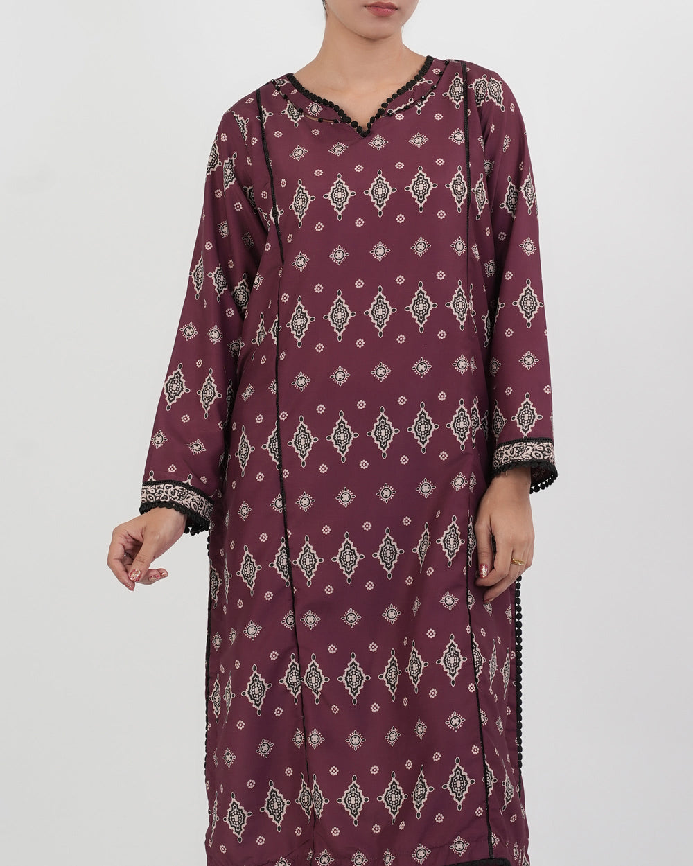 Eminent Women's Essentials Printed 2 Pc Suit