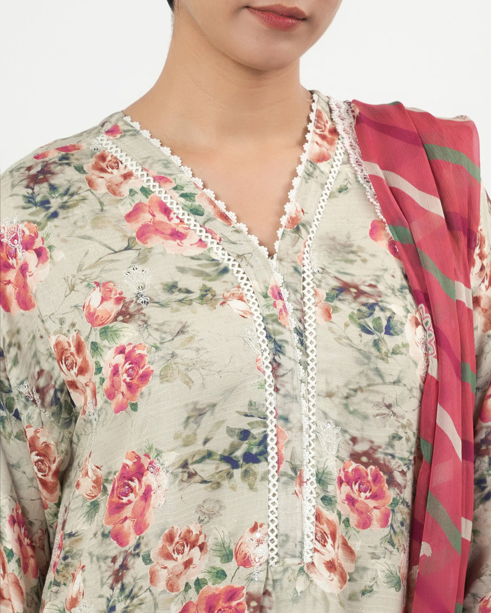 Eminent Women's Signature Embroidered 3Pc Suit