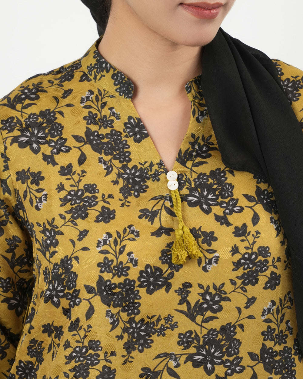 Valuables Women's Printed Jacquard Kurti