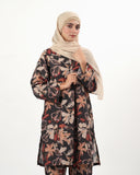 Valuables Women’s Printed Slub 2Pcs Suit