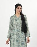 Valuables Women's Printed Jacquard 2Pc Suit