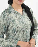 Valuables Women's Printed Jacquard 2Pc Suit