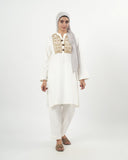 Valuables Women's Embroidered 2 Pcs Suit