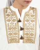 Valuables Women's Embroidered 2 Pcs Suit