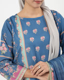 Valuables Women's Printed 3 Pc Suit