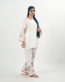 Valuables Women's Screen Printed 2Pc Suit