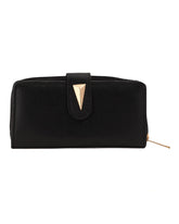 Women's Leather Zipper Wallet