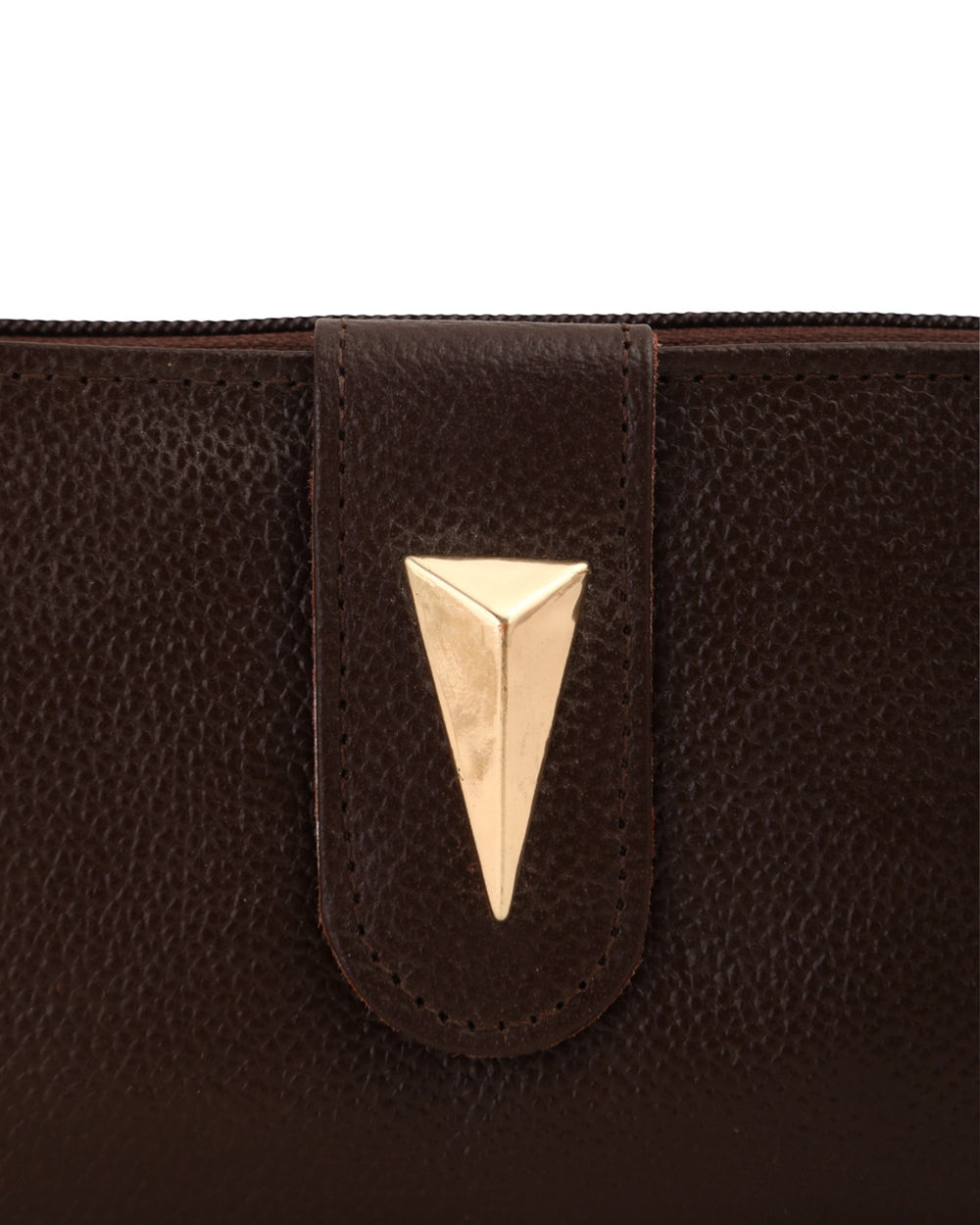 Women's Leather Zipper Wallet