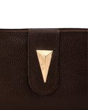 Women's Leather Zipper Wallet