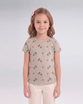 Valuables Girls' Half Sleeve T-Shirt