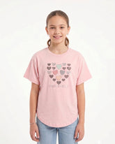 Valuables Girls' Half Sleeve Printed T-Shirt