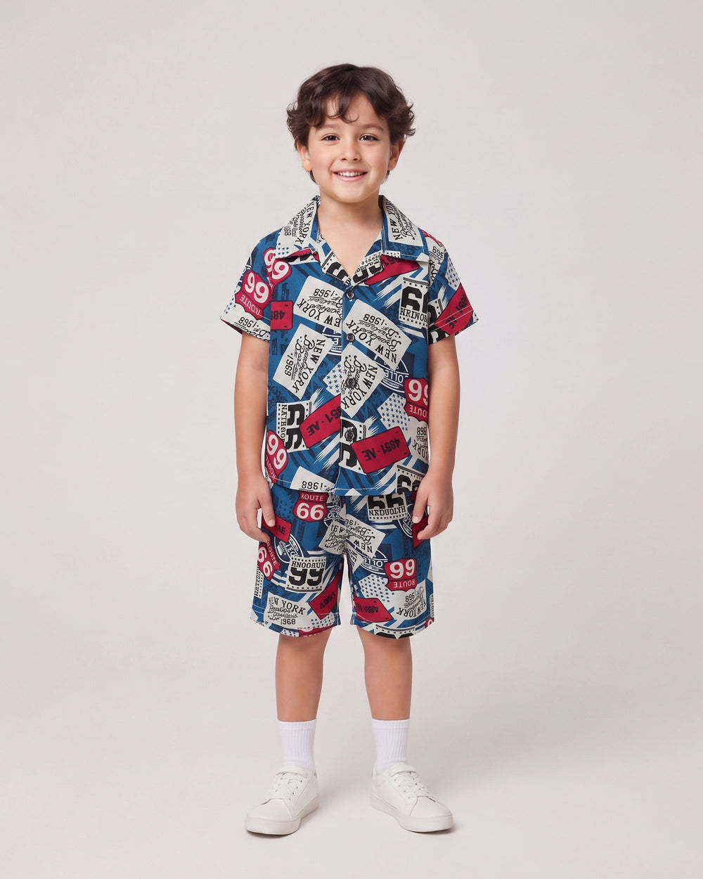 Boys Half Sleeves Suit | Mannats Collection