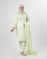 Valuables Women Embroidered 3Pcs Suit