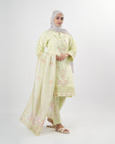 Valuables Women Embroidered 3Pcs Suit