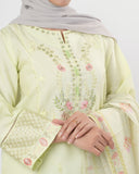 Valuables Women Embroidered 3Pcs Suit