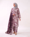 Valuables Women's Printed 3Pc Suit