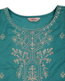 Valuables Women's Embroidered 3Pc Suit