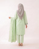 Valuables Women's Embroidered 3Pc Suit