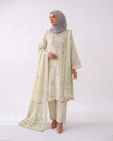 Valuables Women's Embroidered 3Pc Suit