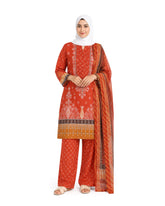 Valuables Women's Printed Lawn 3 Pcs Suit
