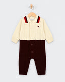 Eminent Newborn Boys Colour Block Knit Romper